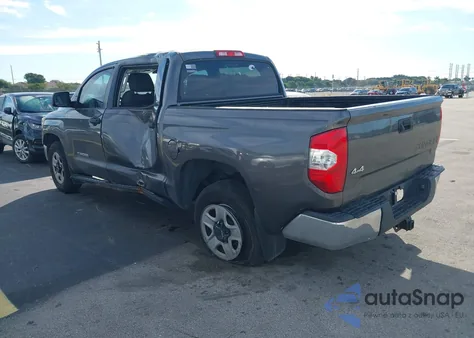 2018 Toyota Tundra Sr5 4.6L V8 из США, поврежденный, VIN 5TFDM5F15JX075627